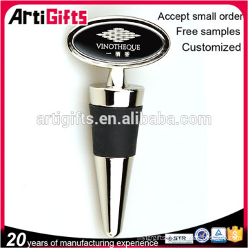 Artigifts promotional metal wine bottle stopper